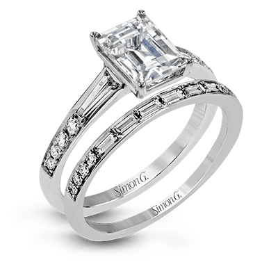 Wedding Set in 18k Gold with Diamonds