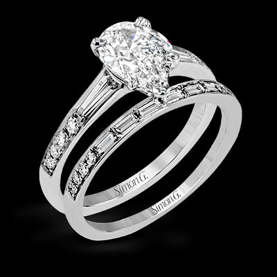 Wedding Set in 18k Gold with Diamonds