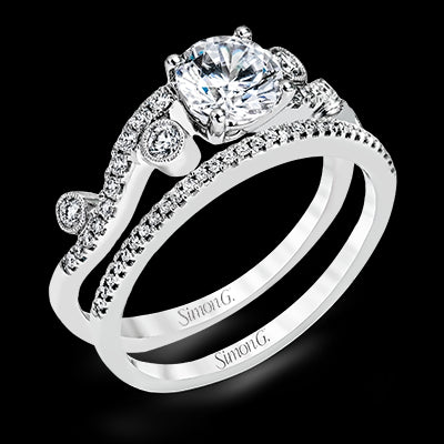 Wedding Set in 18k Gold with Diamonds