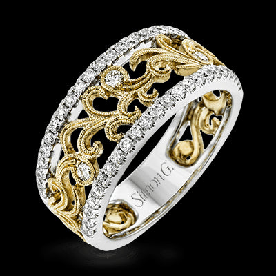 Right Hand Ring in 18k Gold with Diamonds