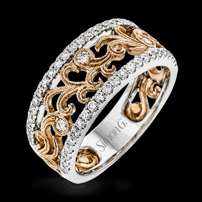 Right Hand Ring in 18k Gold with Diamonds
