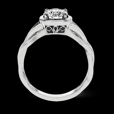 Engagement Ring in 18k Gold