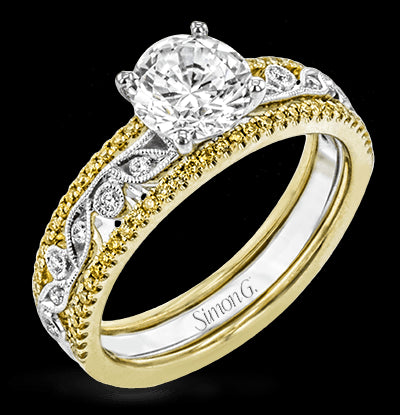 Wedding Set in 18k Gold with Diamonds