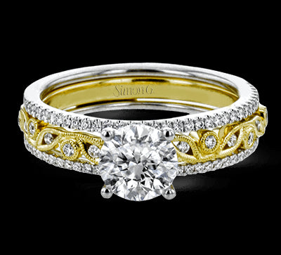 Wedding Set in 18k Gold with Diamonds