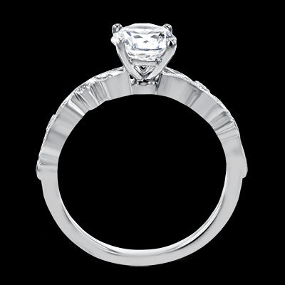 Wedding Set in 18k Gold with Diamonds