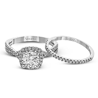 Wedding Set in 18k Gold with Diamonds