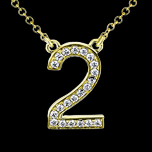 Pendant in 18k Gold with Diamonds