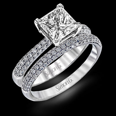 Wedding Set in 18k Gold with Diamonds