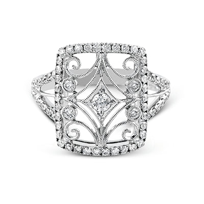 Right Hand Ring in 18k Gold with Diamonds