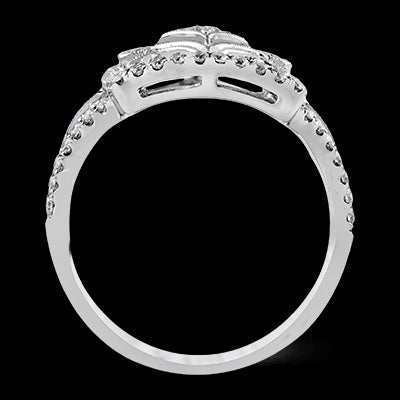 Right Hand Ring in 18k Gold with Diamonds