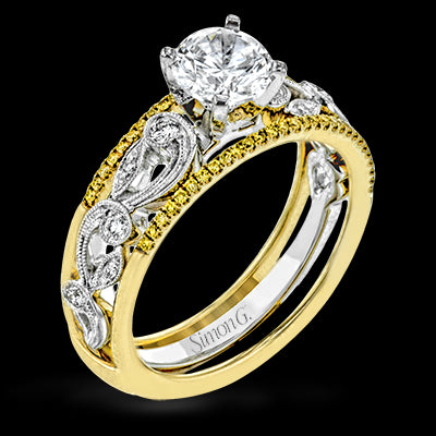 Wedding Set in 18k Gold with Diamonds