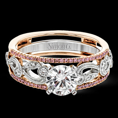 Wedding Set in 18k Gold with Diamonds